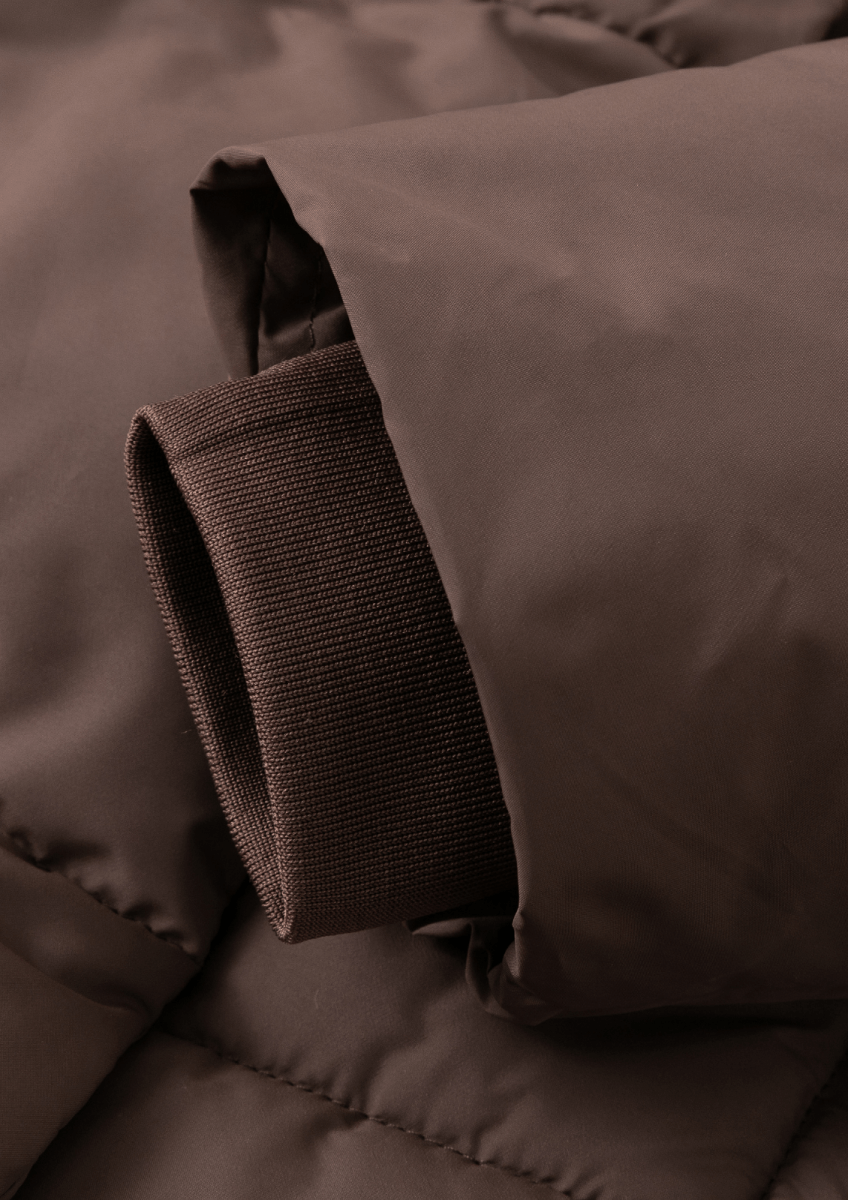 NOVA | MID LENGTH BELTED PUFFER JACKET 