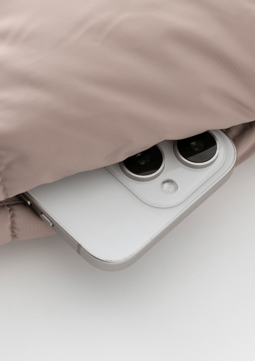 NOVA | MID LENGTH BELTED PUFFER JACKET 