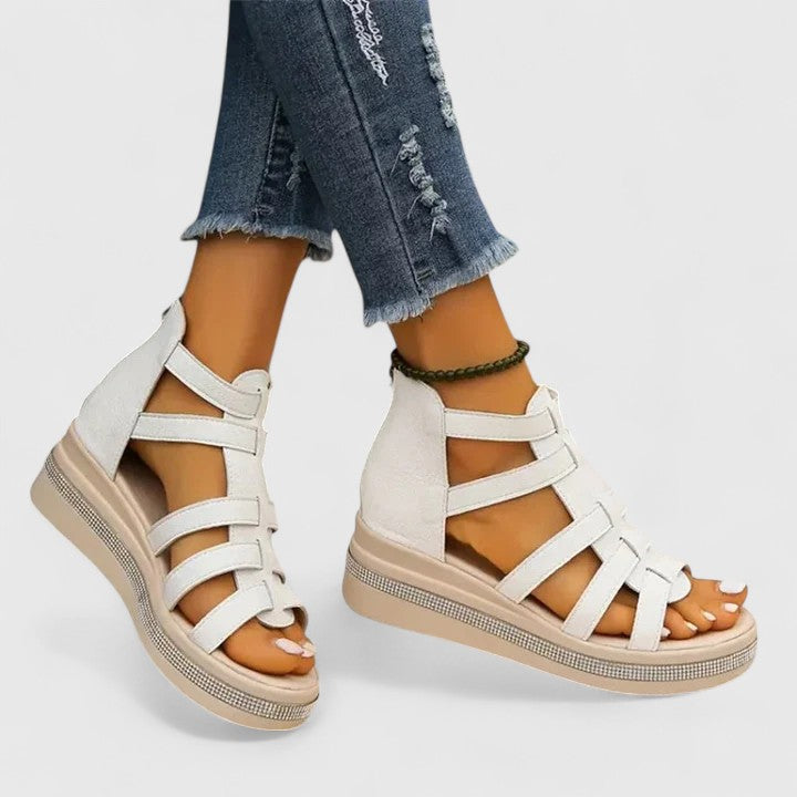 Kendall | Orthopedic Rhinestone Sandals