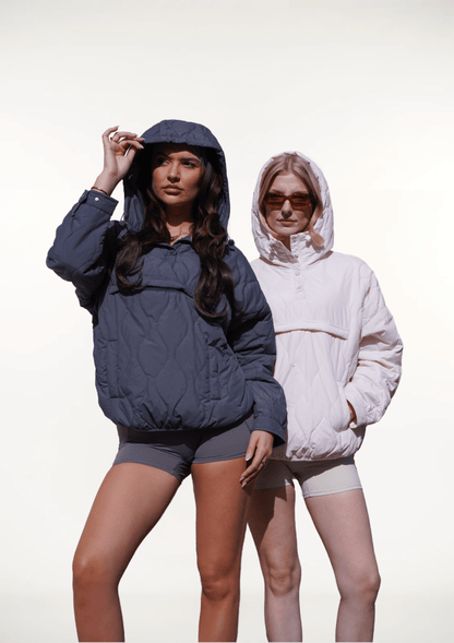 WILLOW | QUILTED WATER REPELLENT HOODED JACKET 